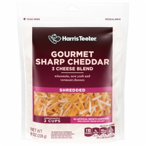 Harris Teeter™ Gourmet Sharp Cheddar Blend Shredded Cheese