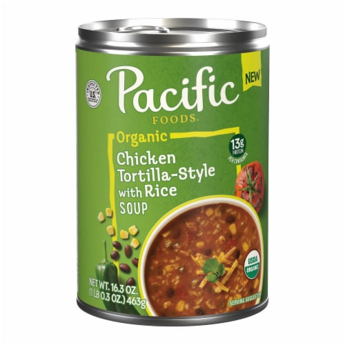 Pacific Foods Organic Chicken Tortilla Soup 16.3 oz Can