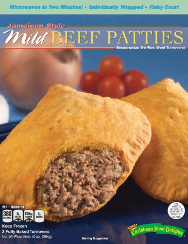 Caribbean Food Delights® Jamican Style Mild Beef Patties