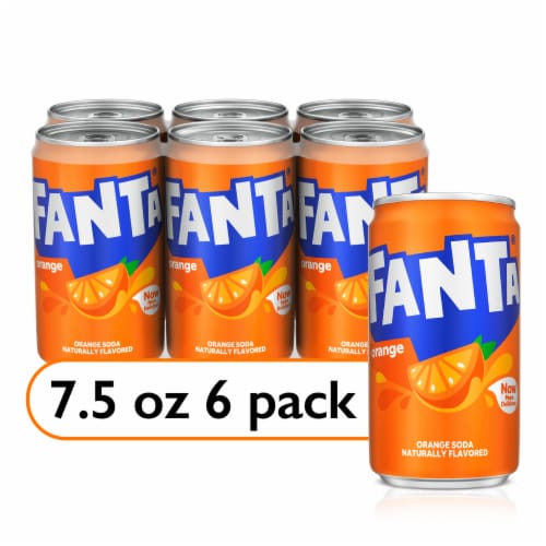 Fanta® Orange Soda Mini Cans