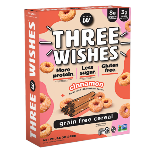Three Wishes Grain Free Cereal - Cinnamon