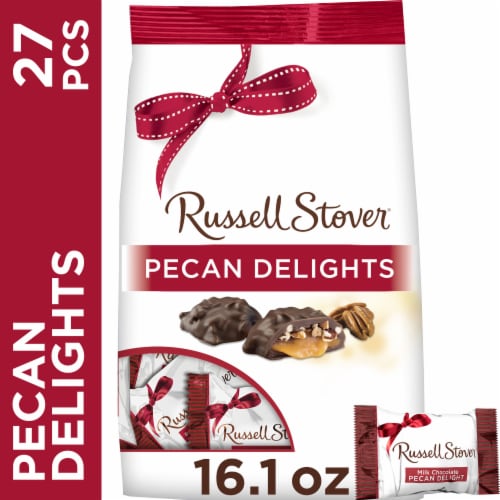 RUSSELL STOVER Milk Chocolate Pecan Delight Candy, 16.1 oz bag
