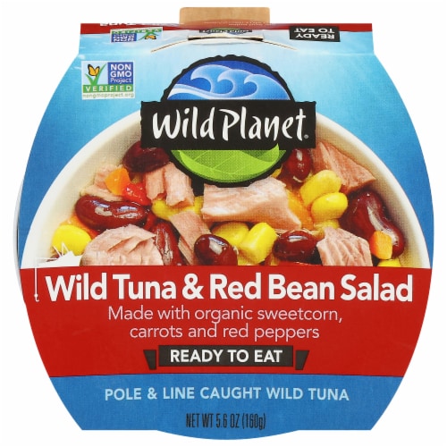 Wild Planet Ready to Eat Tuna Bean & Corn Salad Bowl