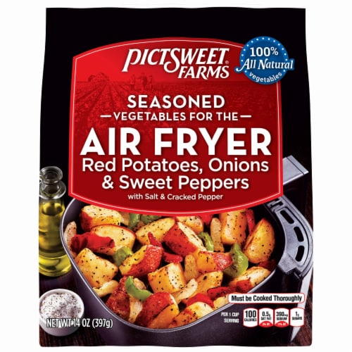 Pictsweet Farms® Seasoned Vegetables for the Air Fryer Red Potatoes, Onions & Sweet Peppers
