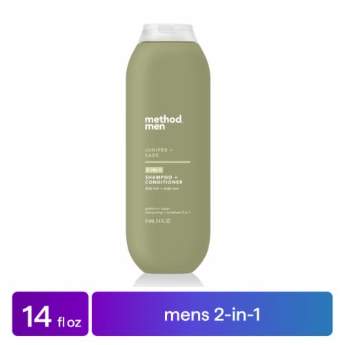 Method Men 2 in 1 Shampoo and Conditioner, Juniper + Sage