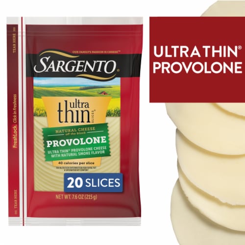 Sargento® Ultra Thin® Provolone Sliced Cheese