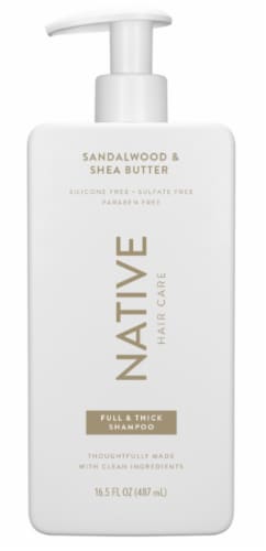 Native Full & Thick Shampoo Sandalwood & Shea Butter Scent