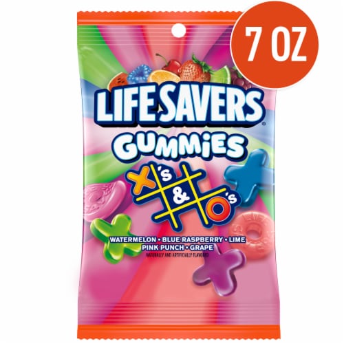 Life Savers Gummies X's & O's Gummy Candy Bag