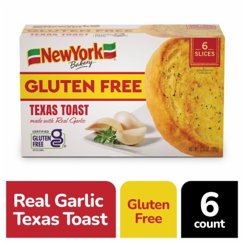 New York Bakery Gluten Free Texas Toast with Real Garlic