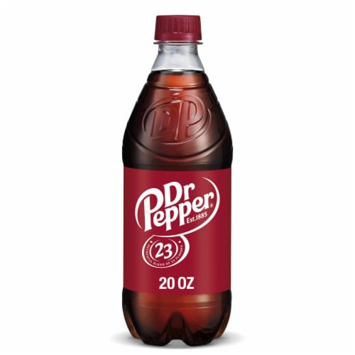 Dr Pepper Soda Bottle