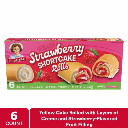 Little Debbie® Strawberry Shortcake Rolls Snack Cakes Multipack