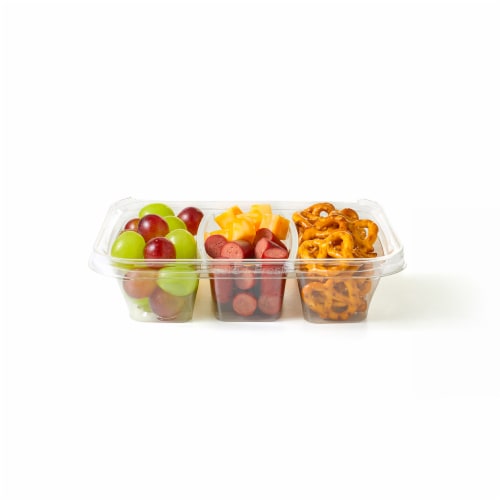 Fresh Cut In Store Turkey Bites, Cheese & Grapes