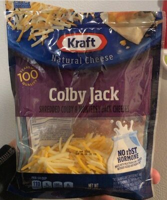 Kraft Colby & Monterey Jack Shreded 8 oz pack