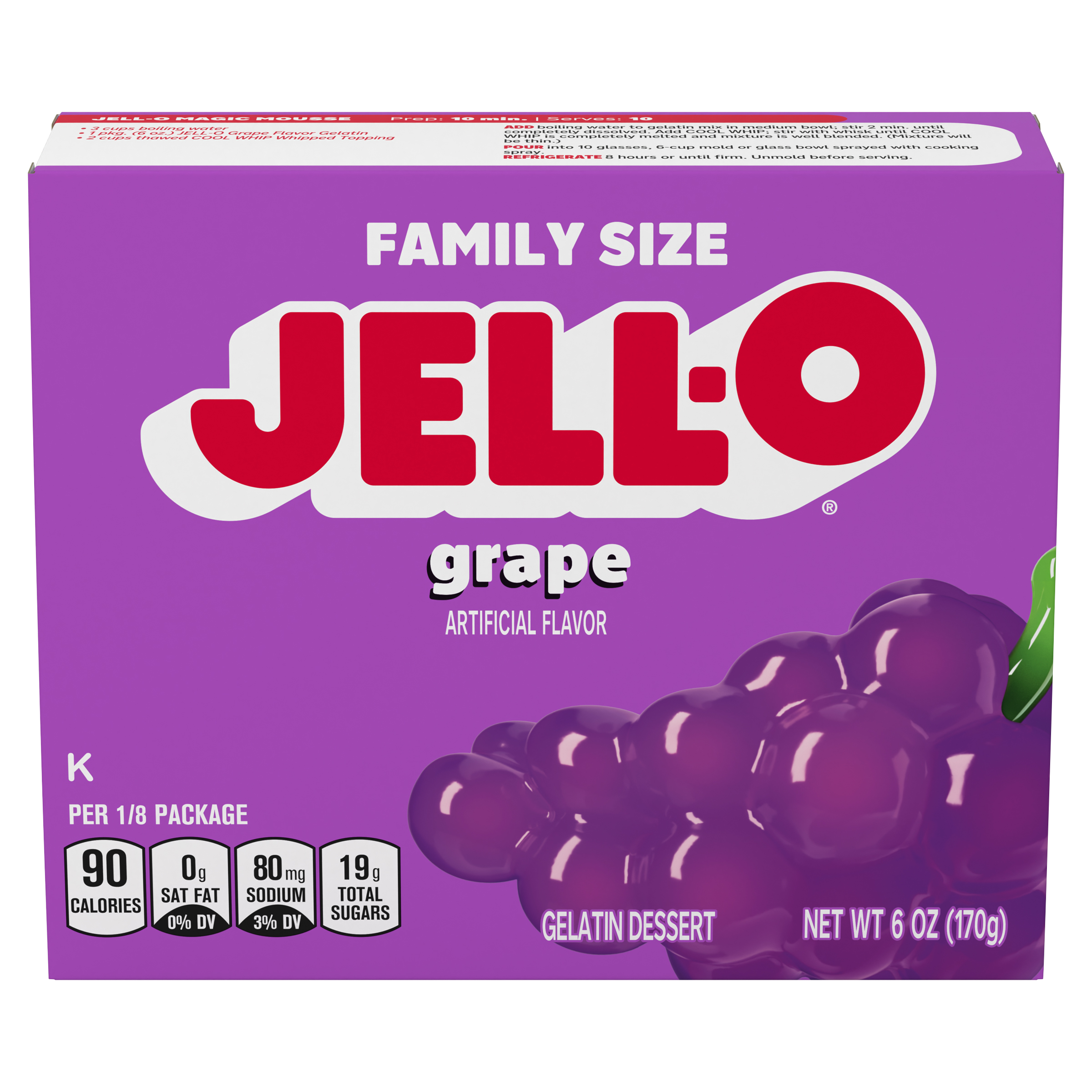 Grape Gelatin Dessert Mix