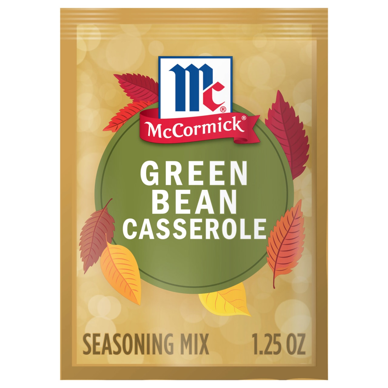 McCormick Green Bean Casserole Seasoning Mix, 1.25 oz (6-Pack)