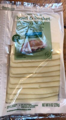 Bowl & Basket Sliced Mozzarella Natural Cheese