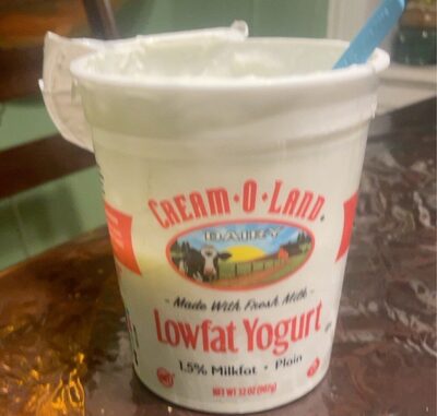 Cream O Land 1% Plain Yogurt 32 oz