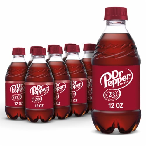 Dr Pepper Soda Bottles