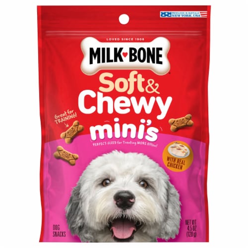 Milk-Bone Soft & Chewy Mini’s Dog Treats Made With Real Chicken