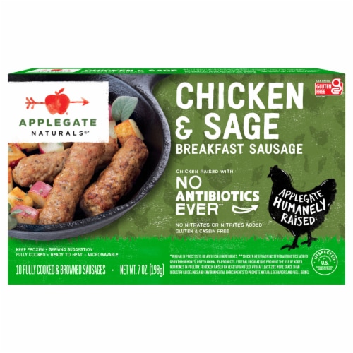 Applegate Naturals Chicken & Sage Breakfast Sausage 10 ea