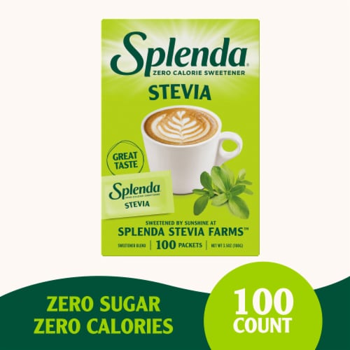 Splenda Stevia Sweetener Packets - 100CT