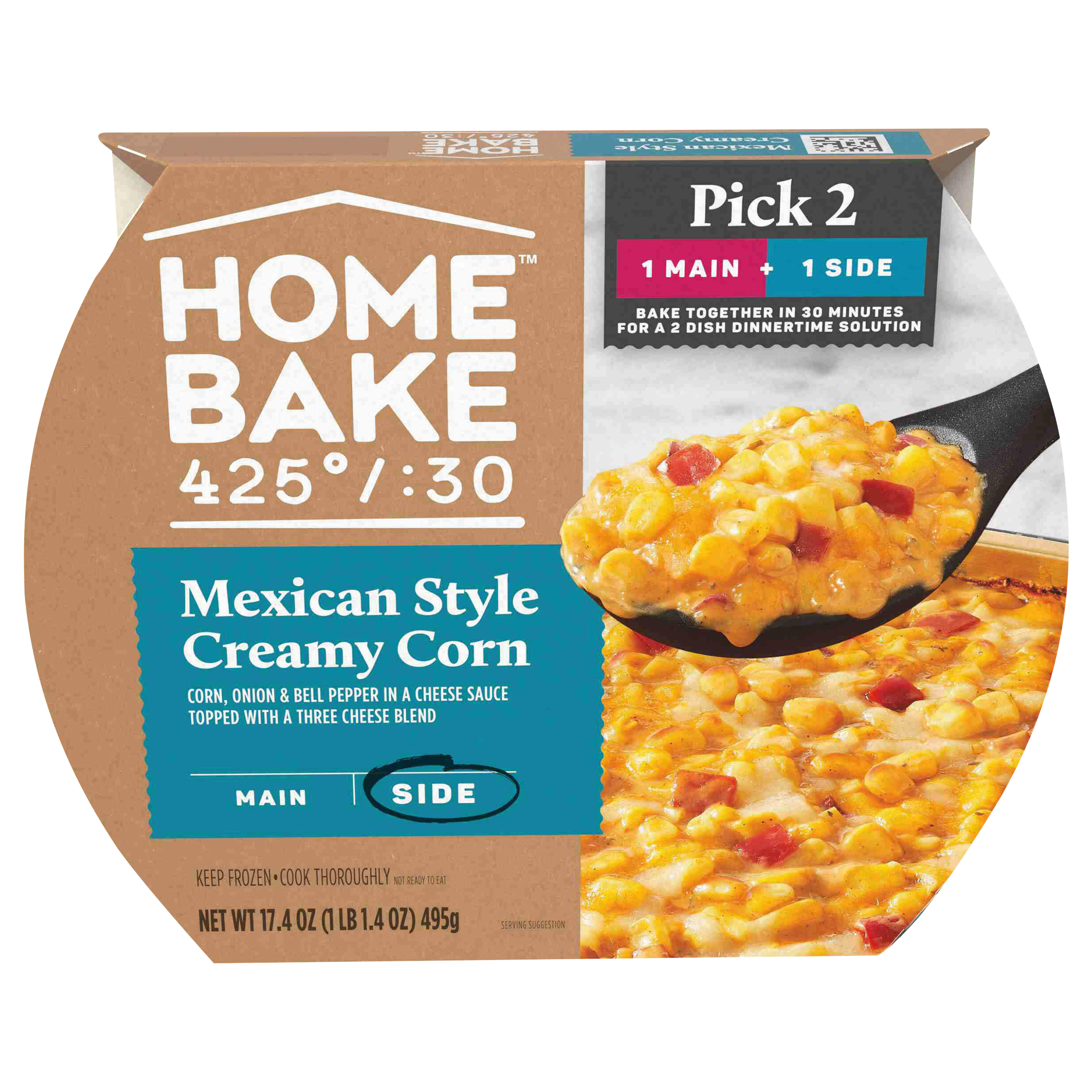 Mexican Style Creamy Corn Veggie Dish
