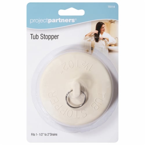 Project Partners® Tub Stopper - White
