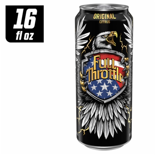 Full Throttle Citrus Energy Drink Can