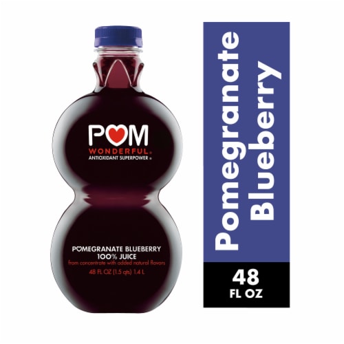 POM Wonderful 100% Juice, Pomegranate Blueberry, 48 Ounce