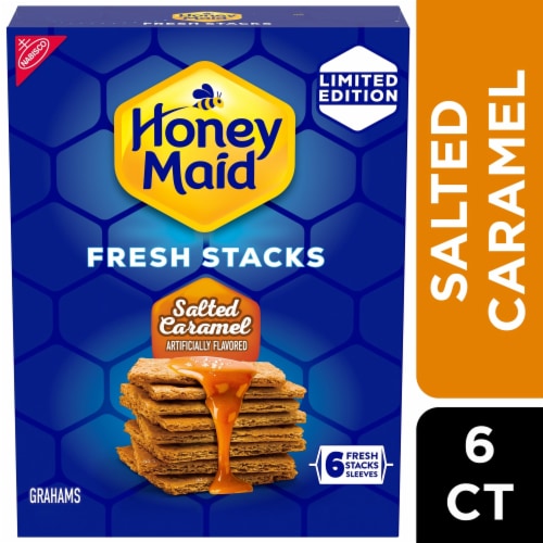 HONEY MAID Fresh Stacks Salted Caramel Graham Crackers
