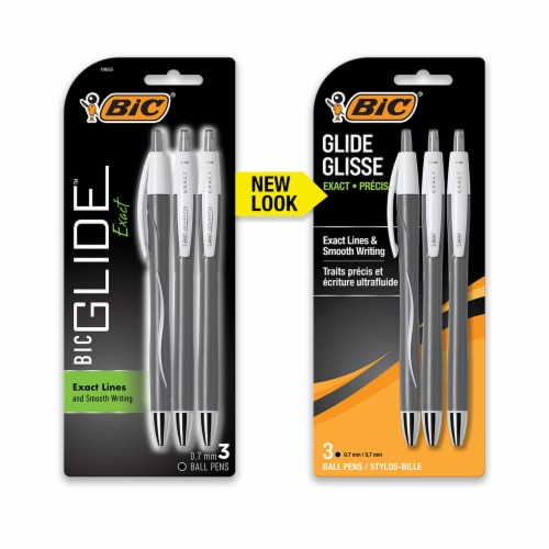BIC® Glide™ Exact Fine Ball Point Pens - Black