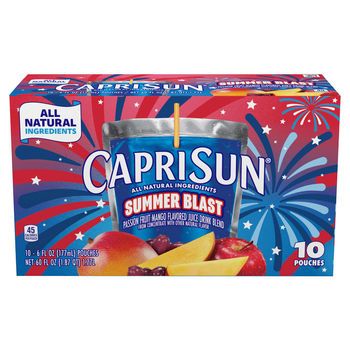Summer Blast Passion Fruit Mango Juice Drink Blend