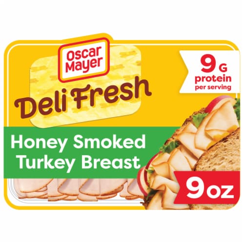 Oscar Mayer Deli Fresh Honey Smoked Turkey Breast Thin Sliced Lunchmeat