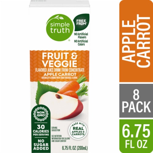 Simple Truth® Apple Carrot Kids Juice Boxes