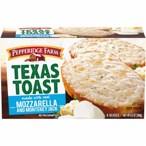 Pepperidge Farm® Texas Toast Frozen Mozzarella & Monterey Jack Bread 6 Slices
