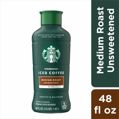 Starbucks® Medium Roast Unsweetened Black Iced Coffee Bottled Drink