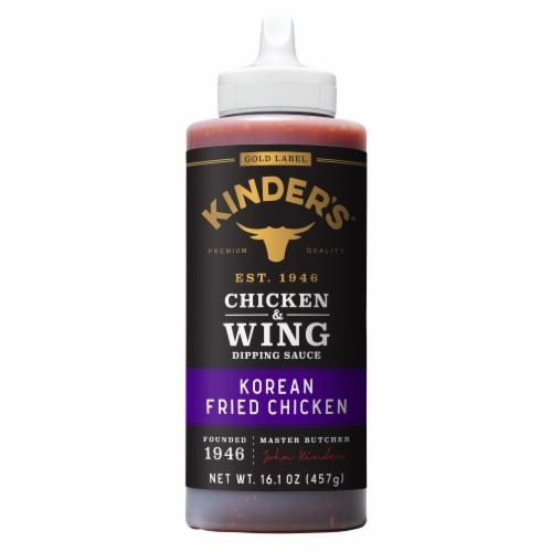 Kinder's Korean Fried Chicken Gold Label Chicken & Wing Dipping Sauce 16.1 oz