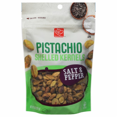 Harris Teeter Salt & Pepper Pistachio Shelled Kernels