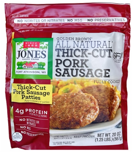 Jones Dairy Farm Golden Brown® All Natural Mild Pork Patties