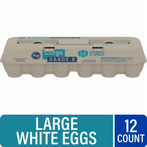 Kroger® Grade A Large White Eggs