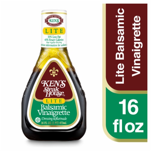 Ken's Steak House® Lite Balsamic Vinaigrette Salad Dressing & Marinade