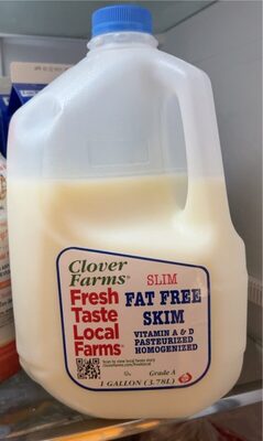 Clover Farms Dairy Skim Milk Gallon
