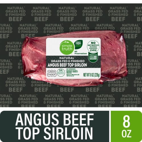 Simple Truth® Natural Grass Fed Angus Beef Top Sirloin Steak