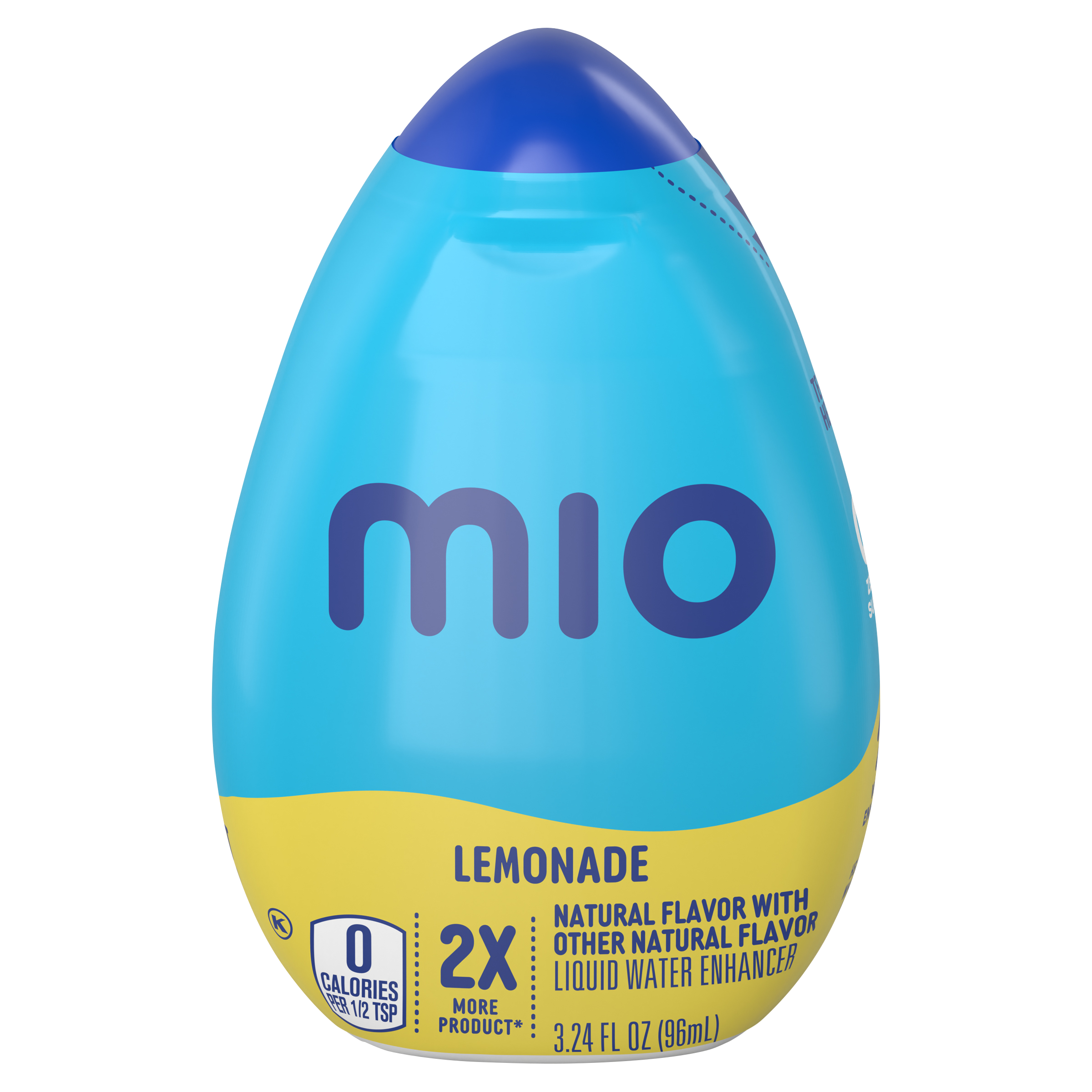 Lemonade Naturally Flavored Liquid Water Enhancer with 2X More