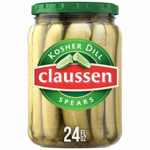 Claussen Kosher Dill Pickle Spears Jar