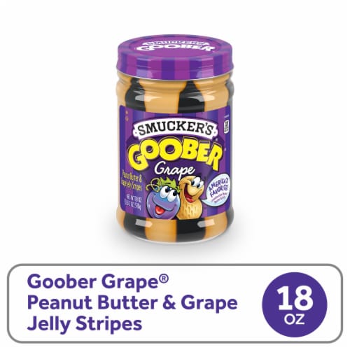 Smucker’s Goober Grape, Peanut Butter & Grape Jelly Stripes