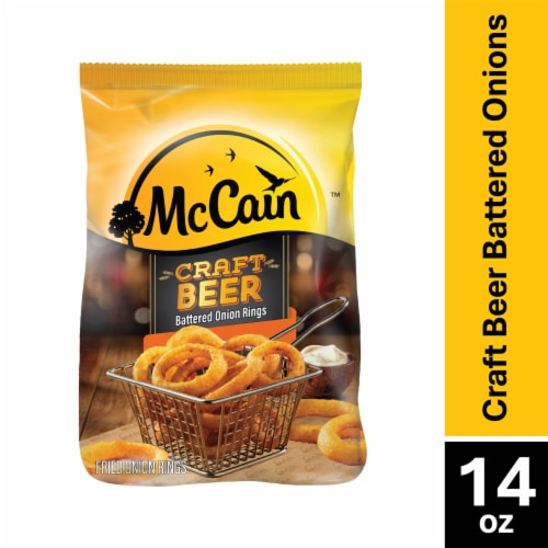 McCain Craft Beer Battered Frozen Onion Rings