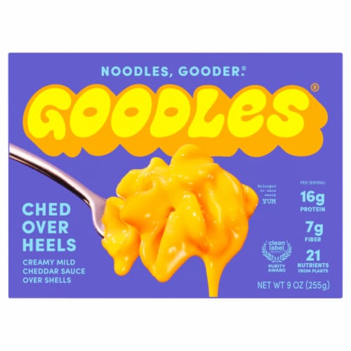 Goodles® Ched Over Heels Creamy Mild Cheddar Sauce Over Shells