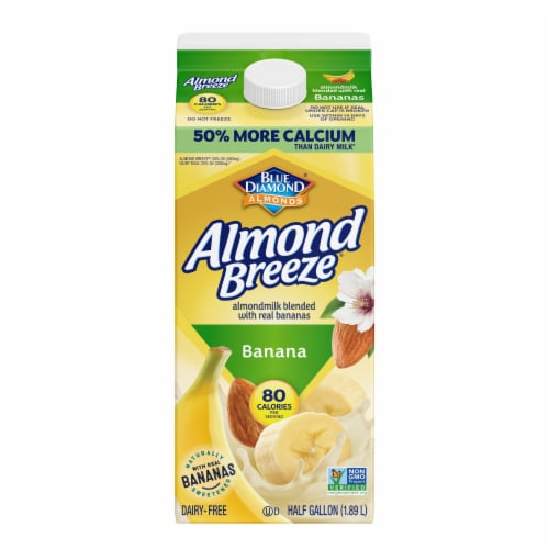 Almond Breeze Almondmilk Blended with Real Bananas, 64 oz