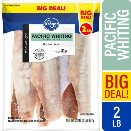 Kroger® Wild Caught Pacific Whiting Fillets Frozen BIG DEAL!